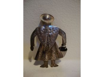 Sterling Peru Figural Pin/Pendent