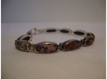 Sterling Semi-precious Stone Bracelet