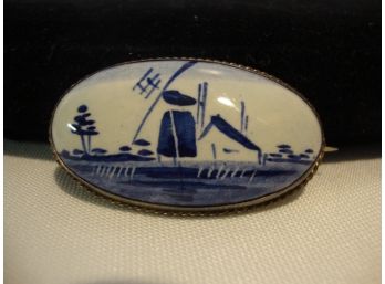 Sterling Delft Pin