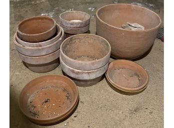 Lot Of Garden Pots