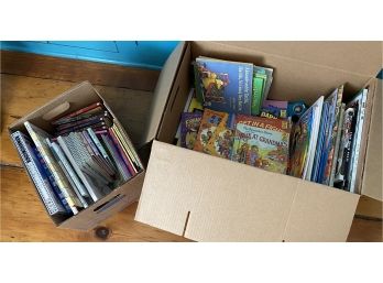 Two Boxes Of Kids Books