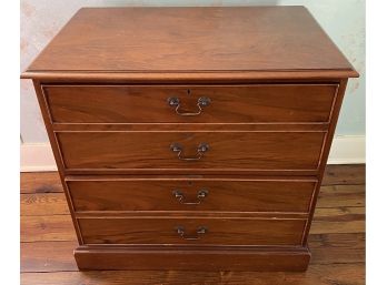 Two Drawer Cherry File-norfolk Manor Furniture