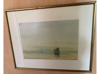 Framed Watercolor