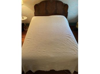 Nice Quality Fringed Coverlet