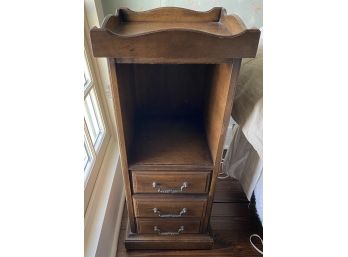 Brandt Three Drawer Bedside Stand