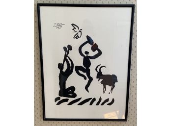 Framed Picasso Print