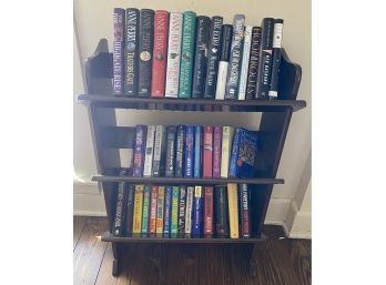 Huge Book Lot- Shelf Included