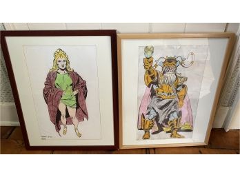 Two Clement Gordon 1998 Prints