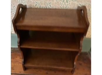 Three Tier Cherry Magazine Rack