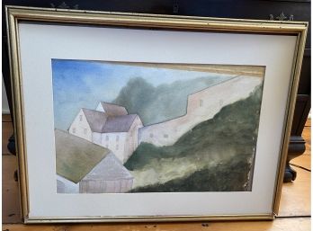 Framed Watercolor