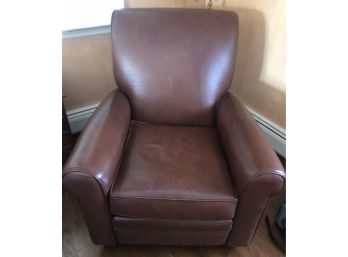 Barca Lounger Brown Leather Recliner