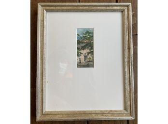 Framed Miniature Watercolor