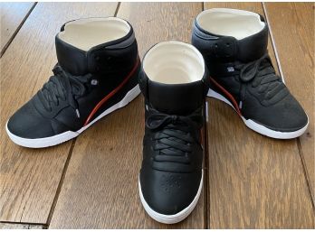 Three Ceramic High Top Sneakers