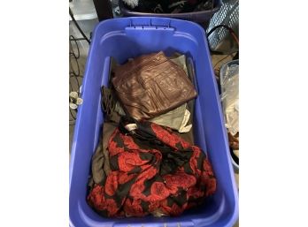 Large Bin Of Womens Clothing