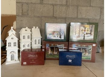 6 Boxes Of Christmas Villages