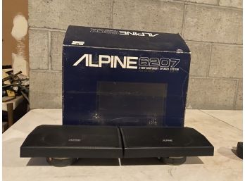 Alpine 6207 2 Way Component Speakers