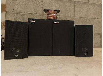 2 Sets Of Speakers - Boston And Pinnacle