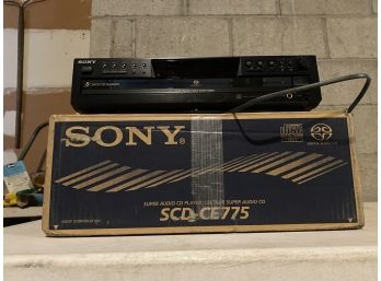 Sony CD Player With Box