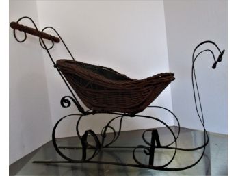 Wicker Sleigh