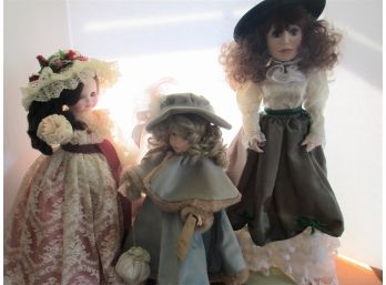 Lot Of 3 Dolls