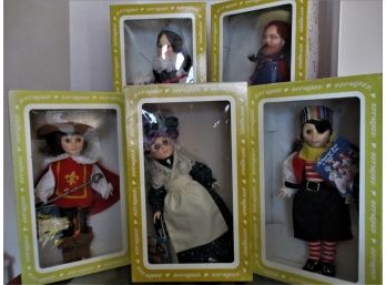 Effanbee - Lot Of 5 Dolls