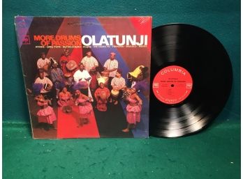 Baba Olatunji. More Drums Of Passion Columbia Records '360 Sound' 2-Eye Labels Stereo. Vinyl Is VG Plus Plus.