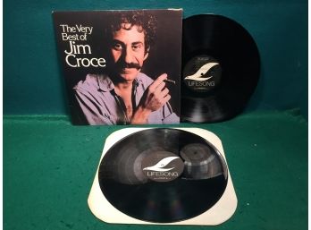 Jim Croce. The Very Best Of Jim Croce On Lifesong Records Stereo. Double Vinyl Is Very Good Plus Plus.