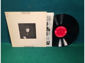 Leonard Cohen. Songs From A Room On Columbia '360 Sound' Stereo Records. Vinyl Is Very Good Plus.