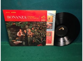 Bonanza. Christmas On The Ponderosa On RCA Victor Records Stereo. Deep Groove Vinyl Is Very Good Minus.