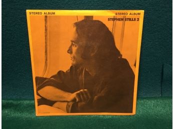 Stephen Stills. Vintage 7' 33 Rpm Stereo Album 5 Song EP Record With Picture Sleeve. Record Is Near Mint.