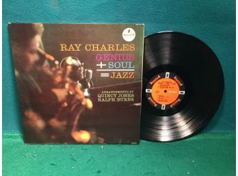 Ray Charles. Genius  Soul  Jazz On Impulse! Records Mono. Vinyl Is Good Plus.