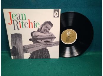 Jean Ritchie. Self-Titled On Elektra Records Mono. Vinyl Is Very Good Plus Plus. Released In 1961.