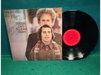 Simon & Garfunkel. Bridge Over Troubled Water On Columbia Records Stereo. Vinyl Is Very Good Plus.