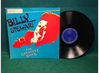 Billy Stewart. The Greatest Sides On Chess Records. Vinyl Is Very Good Plus (Plus). Jacket Is Good Plus.