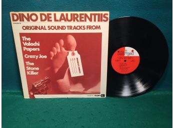 Dino De Laurentiis. Original Sound Tracks From The Valachi Papers. Crazy Joe. The Stone Killers On Project 3.