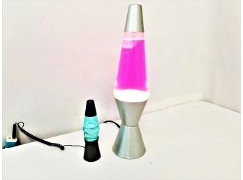 Two Lava Lamps