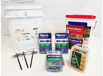 FastenMaster Composite Screws, Tapcon Concrete Anchors & Roofing Screws