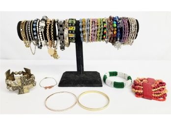 Fantastic Selection Of Forty Fashion Bracelets