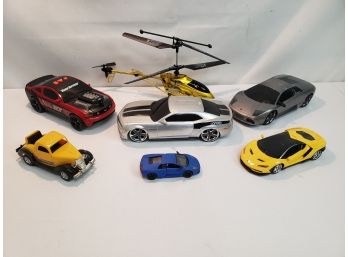 Cars And Helicopter Toys