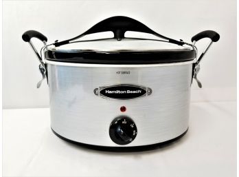 Hamilton Beach 6 Quart Oval Stay Or Go Slow Cooker