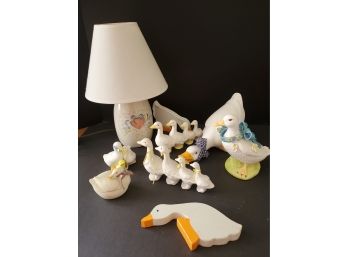 Cute Assortment Of Geese, Enseco, Artistic Gifts, Dept 56