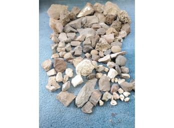 Antique Rock Collection - Quartz, Rose Quartz, And More