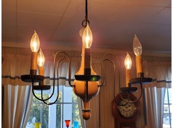 Vintage Country Primitive Style Chandelier Light Fixture