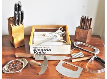 Assortment Of Newer & Vintage Kitchen Utensils