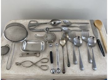 Group Of Everyday Kitchen Utensils