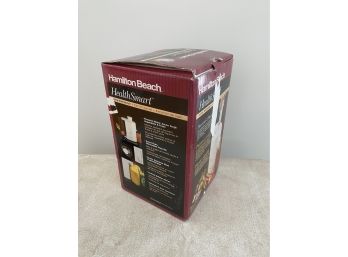 Hamilton Beach Juice Extractor