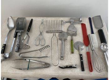 Group Of Everyday Kitchen Utensils