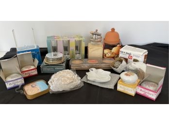 Group Of New Items For Entertaining & Kitchen