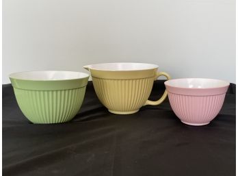 Kitchen Three Mixing Bowl Set