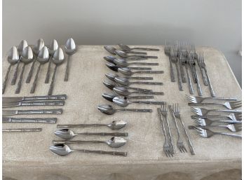 Group Of Stainless Flatware Made In Korea